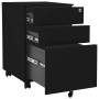 Black steel filing cabinet 39x45x60 cm by vidaXL, Filing cabinets - Ref: Foro24-335980, Price: 153,99 €, Discount: %