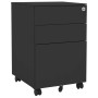 Anthracite gray steel filing cabinet 39x45x60 cm by vidaXL, Filing cabinets - Ref: Foro24-335981, Price: 160,03 €, Discount: %