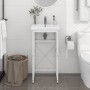 Estructura de lavabo de hierro blanco 40x38x31 cm de vidaXL, Tocadores de baño - Ref: Foro24-338496, Precio: 52,36 €, Descuen...