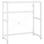 White iron washbasin structure 79x38x83 cm by vidaXL, bathroom vanities - Ref: Foro24-338498, Price: 47,99 €, Discount: %