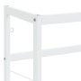 White iron washbasin structure 79x38x83 cm by vidaXL, bathroom vanities - Ref: Foro24-338498, Price: 47,99 €, Discount: %