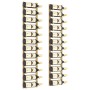 Wall wine rack for 12 bottles 2 units golden iron by vidaXL, Wine racks - Ref: Foro24-340882, Price: 86,62 €, Discount: %