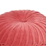 Puf de terciopelo de algodón diseño bata rosa 40x30 cm de vidaXL, Otomanas - Ref: Foro24-284036, Precio: 47,66 €, Descuento: %