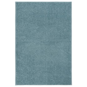 Blauer Kurzflorteppich 200x290 cm von vidaXL, Teppiche - Ref: Foro24-340350, Preis: 112,60 €, Rabatt: %