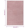 Alfombra de pelo corto rosa 200x290 cm de vidaXL, Alfombras - Ref: Foro24-340366, Precio: 112,72 €, Descuento: %