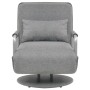 Swivel chair and sofa bed light gray fabric by vidaXL, Armchairs - Ref: Foro24-244666, Price: 278,99 €, Discount: %