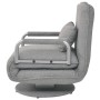 Swivel chair and sofa bed light gray fabric by vidaXL, Armchairs - Ref: Foro24-244666, Price: 278,99 €, Discount: %