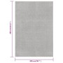 Light gray short pile rug 200x290 cm by vidaXL, Rugs - Ref: Foro24-340326, Price: 112,99 €, Discount: %