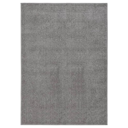 Alfombra de pelo corto gris 240x340 cm de vidaXL, Alfombras - Ref: Foro24-340319, Precio: 149,23 €, Descuento: %