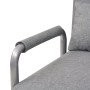 Swivel chair and sofa bed light gray fabric by vidaXL, Armchairs - Ref: Foro24-244666, Price: 278,99 €, Discount: %