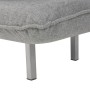 Silla giratoria y sofá cama tela gris claro de vidaXL, Sillones - Ref: Foro24-244666, Precio: 273,04 €, Descuento: %