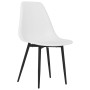 Dining chairs 6 units white PP by vidaXL, dining chairs - Ref: Foro24-3082341, Price: 256,99 €, Discount: %