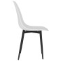 Dining chairs 6 units white PP by vidaXL, dining chairs - Ref: Foro24-3082341, Price: 256,99 €, Discount: %