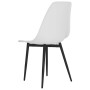 Dining chairs 6 units white PP by vidaXL, dining chairs - Ref: Foro24-3082341, Price: 256,99 €, Discount: %