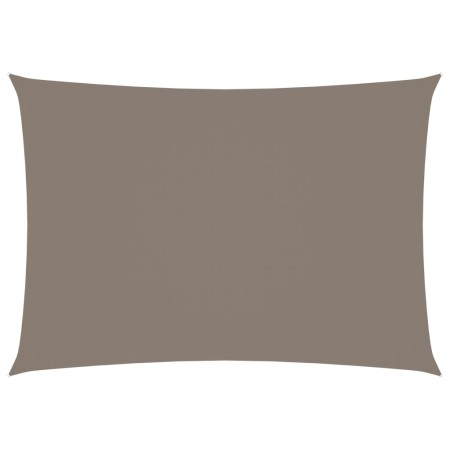 Toldo de vela rectangular tela Oxford gris taupe 3,5x4,5 m de vidaXL, Sombrillas - Ref: Foro24-135434, Precio: 43,73 €, Descu...