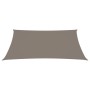 Toldo de vela rectangular tela Oxford gris taupe 3,5x4,5 m de vidaXL, Sombrillas - Ref: Foro24-135434, Precio: 43,73 €, Descu...