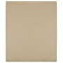 Sábana bajera jersey algodón gris taupe 180x200 cm de vidaXL, Sábanas - Ref: Foro24-136228, Precio: 18,54 €, Descuento: %