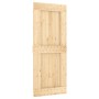 Puerta corredera con herrajes madera maciza de pino 85x210 cm de vidaXL, Puertas - Ref: Foro24-3203221, Precio: 192,34 €, Des...