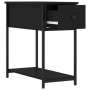 Nightstands 2 pcs black engineered wood 30x60x60 cm by vidaXL, Nightstands - Ref: Foro24-826054, Price: 76,91 €, Discount: %