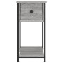 Mesitas noche 2 uds madera ingeniería gris Sonoma 30x60x60 cm de vidaXL, Mesitas de noche - Ref: Foro24-826060, Precio: 71,49...