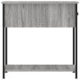 Mesitas noche 2 uds madera ingeniería gris Sonoma 30x60x60 cm de vidaXL, Mesitas de noche - Ref: Foro24-826060, Precio: 71,49...