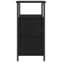 Nightstands 2 pcs black engineered wood 30x60x60 cm by vidaXL, Nightstands - Ref: Foro24-826064, Price: 110,90 €, Discount: %