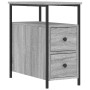 Mesitas noche 2 uds madera ingeniería gris Sonoma 30x60x60 cm de vidaXL, Mesitas de noche - Ref: Foro24-826070, Precio: 100,3...