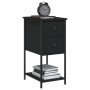 Nightstands 2 pcs engineered wood black 32x42x70 cm by vidaXL, Nightstands - Ref: Foro24-826094, Price: 152,97 €, Discount: %