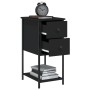 Nightstands 2 pcs engineered wood black 32x42x70 cm by vidaXL, Nightstands - Ref: Foro24-826094, Price: 152,97 €, Discount: %