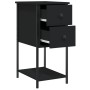 Nightstands 2 pcs engineered wood black 32x42x70 cm by vidaXL, Nightstands - Ref: Foro24-826094, Price: 152,97 €, Discount: %