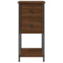 Nightstands 2 pcs oak brown engineered wood 32x42x70 cm by vidaXL, Nightstands - Ref: Foro24-826102, Price: 89,44 €, Discount: %