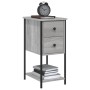 Bedside tables 2 pcs gray engineered wood 32x42x70 cm by vidaXL, Nightstands - Ref: Foro24-826100, Price: 104,99 €, Discount: %