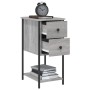 Bedside tables 2 pcs gray engineered wood 32x42x70 cm by vidaXL, Nightstands - Ref: Foro24-826100, Price: 104,99 €, Discount: %