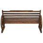 Banco de jardín madera maciza de abeto 142 cm de vidaXL, Bancos de jardín - Ref: Foro24-313892, Precio: 232,95 €, Descuento: %