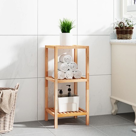 Estantería de baño madera maciza nogal 36x36x79 cm de vidaXL, Librerías y estanterías - Ref: Foro24-350365, Precio: 53,76 €, ...