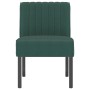 Dark green velvet upholstered chair by vidaXL, Easy chairs - Ref: Foro24-352453, Price: 76,11 €, Discount: %