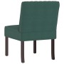 Dark green velvet upholstered chair by vidaXL, Easy chairs - Ref: Foro24-352453, Price: 76,11 €, Discount: %