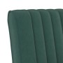 Dark green velvet upholstered chair by vidaXL, Easy chairs - Ref: Foro24-352453, Price: 76,11 €, Discount: %