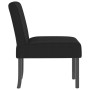 Black velvet upholstered chair by vidaXL, Easy chairs - Ref: Foro24-352454, Price: 71,70 €, Discount: %