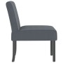 Dark Gray Velvet Upholstered Chair by vidaXL, Easy chairs - Ref: Foro24-352452, Price: 76,82 €, Discount: %