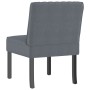 Dark Gray Velvet Upholstered Chair by vidaXL, Easy chairs - Ref: Foro24-352452, Price: 76,82 €, Discount: %