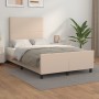 Cappuccino synthetic leather headboard bed frame 120x200cm by vidaXL, Beds and slatted bases - Ref: Foro24-3125444, Price: 17...