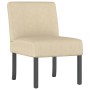 Cream fabric upholstered chair by vidaXL, Easy chairs - Ref: Foro24-352456, Price: 71,69 €, Discount: %