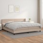 Boxspringbett mit Cappuccino-Kunstledermatratze 200x200cm von vidaXL, Betten und Lattenroste - Ref: Foro24-3130684, Preis: 65...