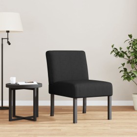 Black fabric upholstered chair by vidaXL, Easy chairs - Ref: Foro24-352459, Price: 68,87 €, Discount: %