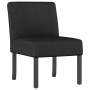 Black fabric upholstered chair by vidaXL, Easy chairs - Ref: Foro24-352459, Price: 68,87 €, Discount: %