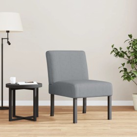 Light gray fabric upholstered chair by vidaXL, Easy chairs - Ref: Foro24-352457, Price: 71,69 €, Discount: %