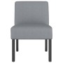 Light gray fabric upholstered chair by vidaXL, Easy chairs - Ref: Foro24-352457, Price: 71,69 €, Discount: %