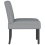 Light gray fabric upholstered chair by vidaXL, Easy chairs - Ref: Foro24-352457, Price: 71,69 €, Discount: %