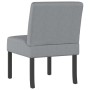 Light gray fabric upholstered chair by vidaXL, Easy chairs - Ref: Foro24-352457, Price: 71,69 €, Discount: %